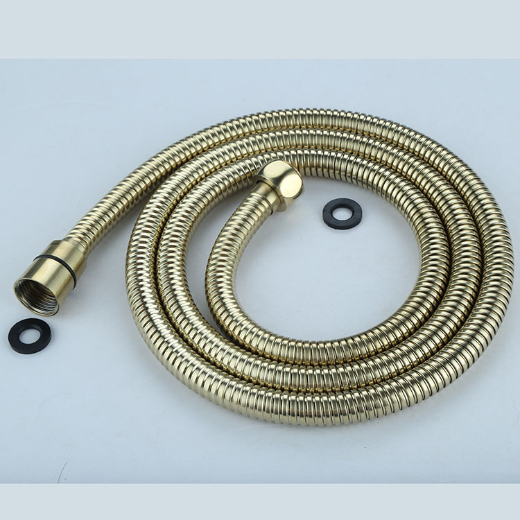 Factory direct sales of electroplated encrypted PVD gun gray brushed gold zirconium gold rose gold black shower heads and shower tubes Application Scenario