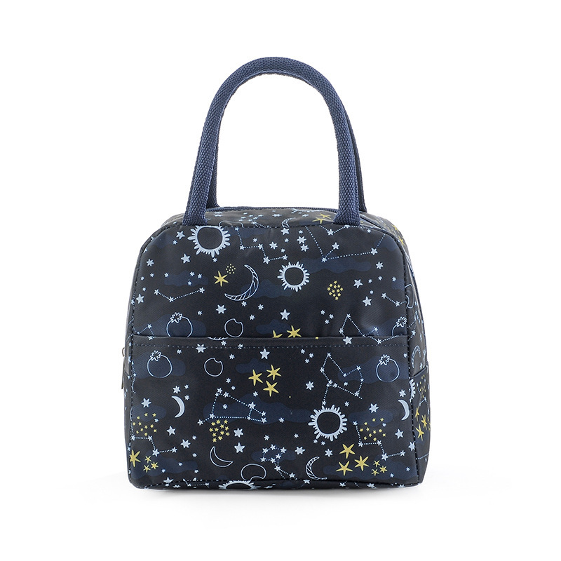 Wholesale aluminum foil thickened flamingo insulated bags for lunch boxes, lunch box bags for work, lunch bento bags and handbags Item Picture