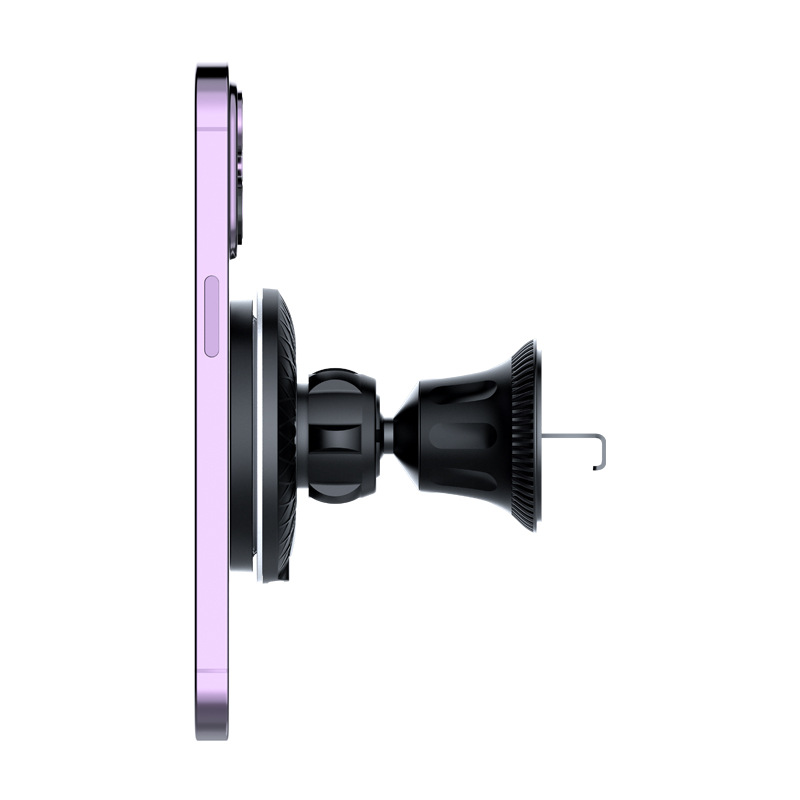 Magsafe magnetic car wireless Charger 15W wireless fast charging car air outlet suction cup Navigation stand Item Picture