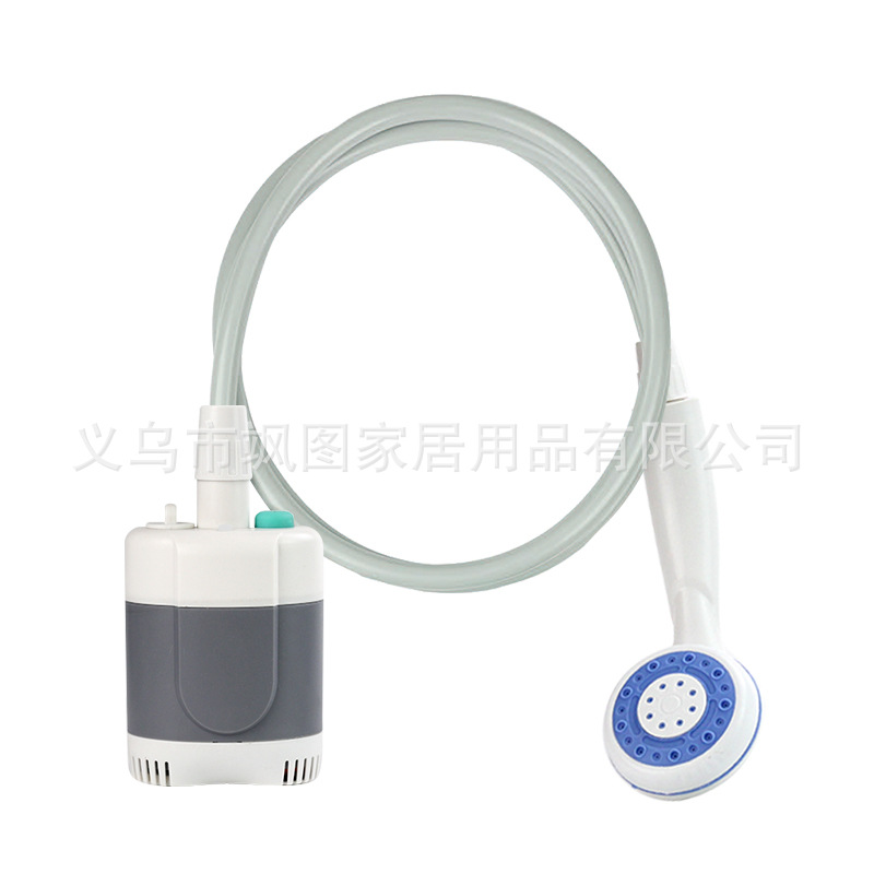 Cross-border outdoor showerhead portable shower pump camping Shower Specification drawing