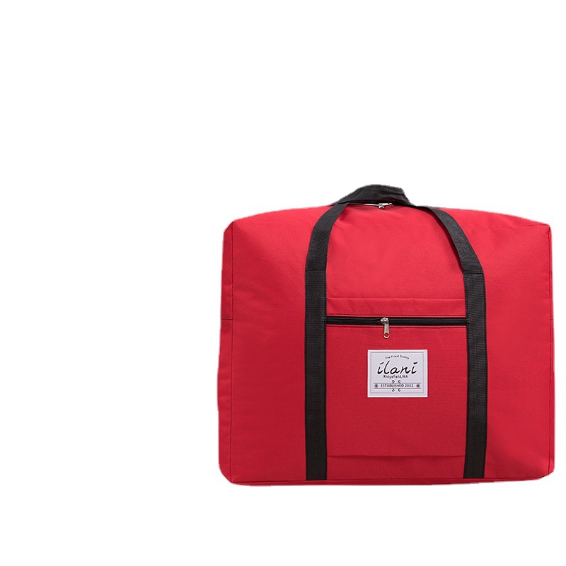 Cross-border thickened travel bag 600D storage bag, reinforced luggage bag with socket, quilt and clothing storage moving bag Item Picture