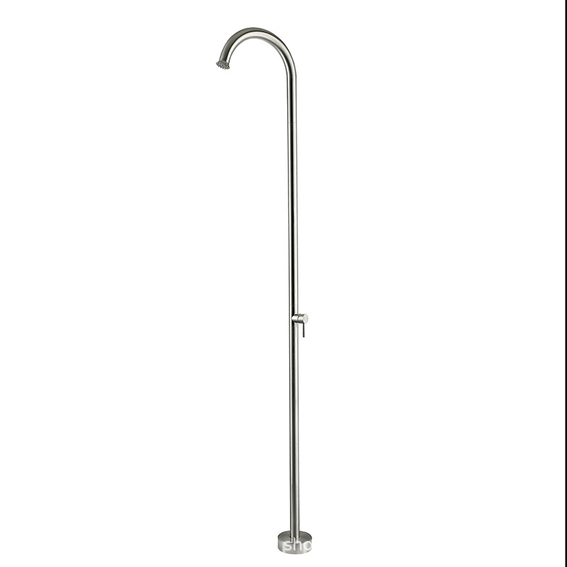 Outdoor stainless steel shower column, swimming pool, villa garden, bath area, beach bathing, shower head set, faucet Item Picture