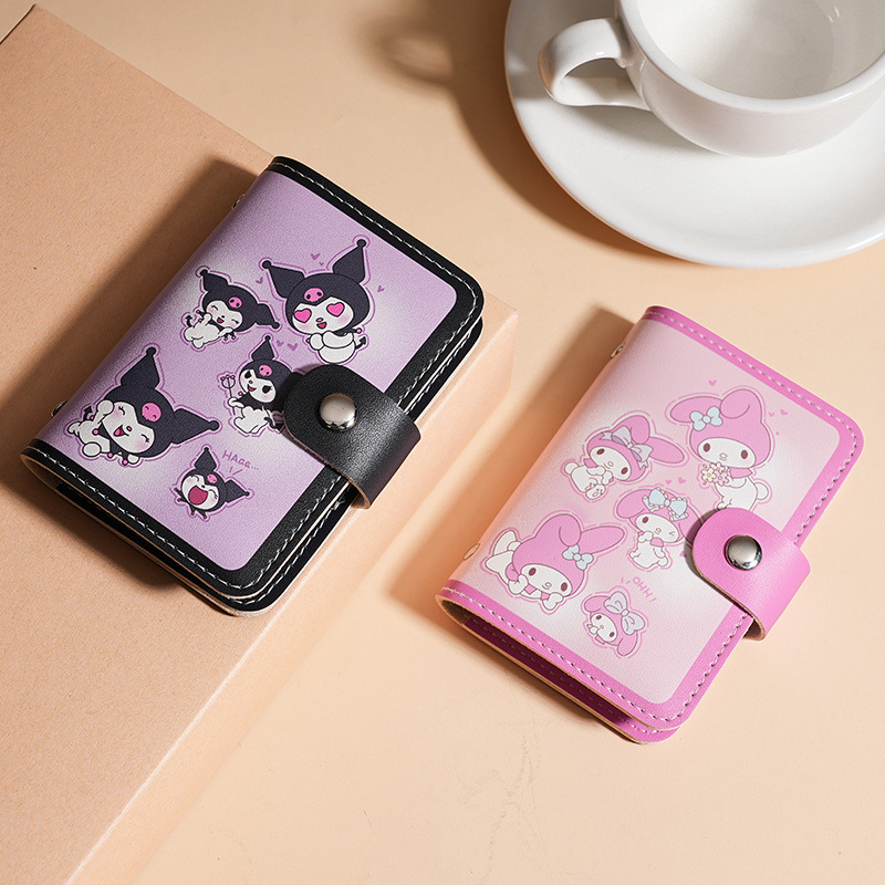 A popular cartoon and cute card case for women in foreign trade, with a large capacity, multiple card positions, anti-demagnetization, and ID card holder for men Application Scenario