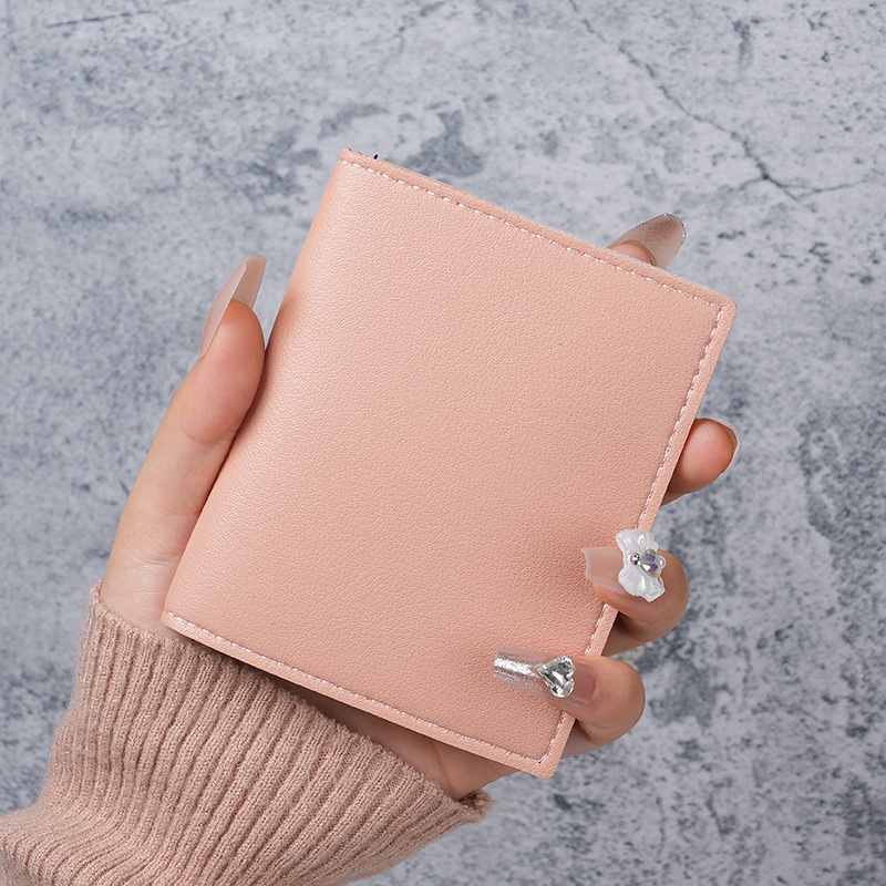 Ladies' card case and document bag: Compact, ultra-thin, multi-slot, large-capacity driver's license two-in-one - bank card case full figure