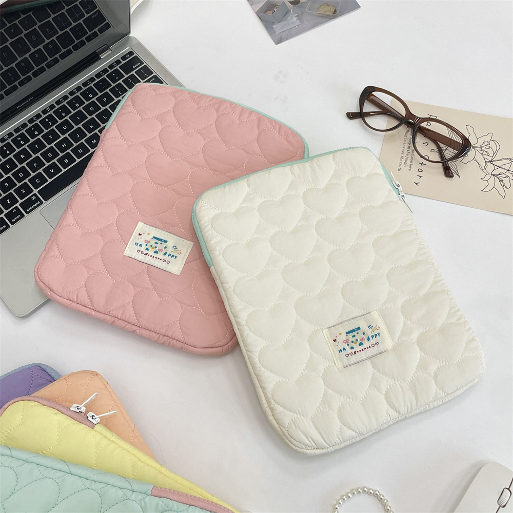 41251 Korean soft ipad inner liner bag, 11-inch tablet computer bag, 14-15-inch notebook storage bag Specification drawing