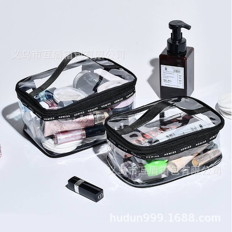 Amazon's best-selling 3D makeup bag, large-capacity travel toiletry bag, portable cosmetic organization, waterproof storage bag full figure