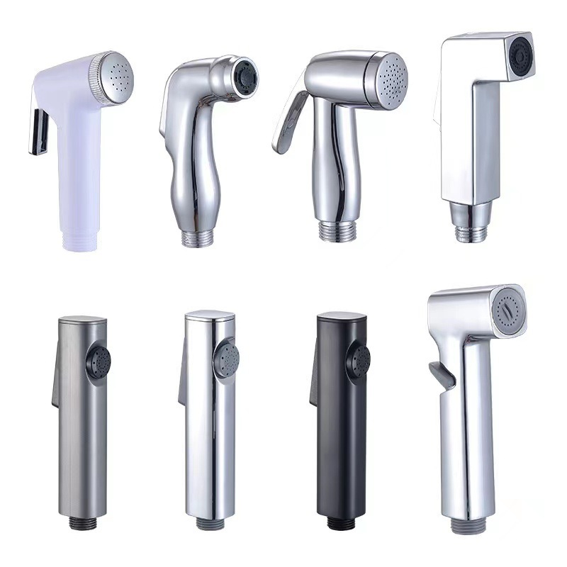 Factory wholesale of body wash nozzles for women, handheld toilet spray guns, companion bathroom and toilet pressurized flushing devices full figure