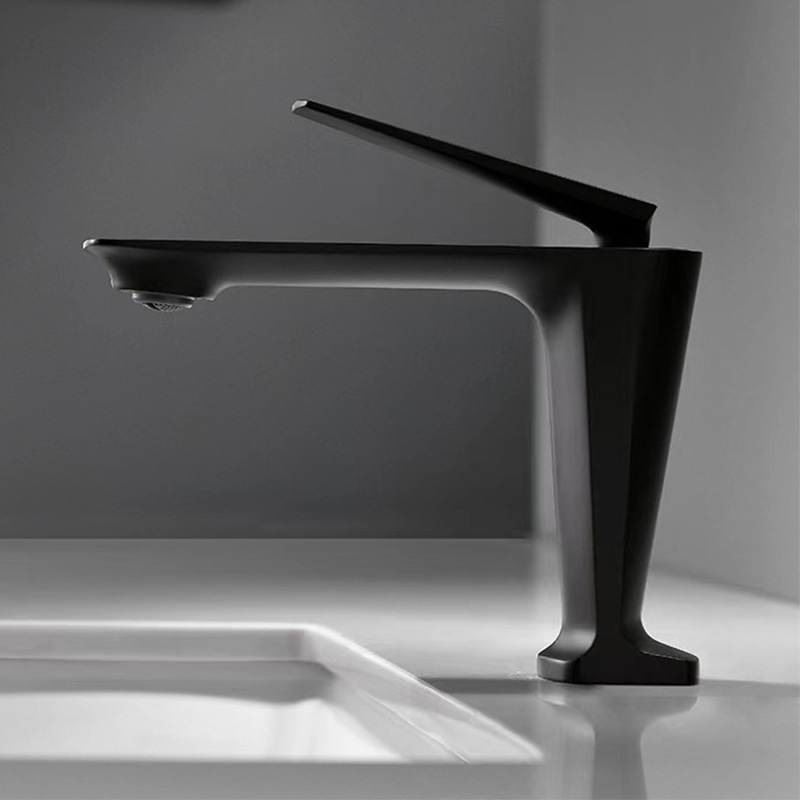 Ousapai washbasin faucet, black washbasin faucet, washbasin faucet, countertop faucet, bathroom cabinet faucet Specification drawing