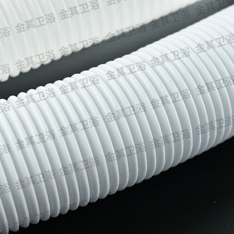 Plastic bathtub drain, engineering bathtub drainage pipe, bathtub drain, bathtub drainage pipe Specification drawing
