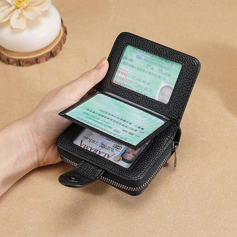 Wholesale of cross-border men's organ card case, multi-slot fashionable coin purse, multi-functional wallet credit card holder details Picture
