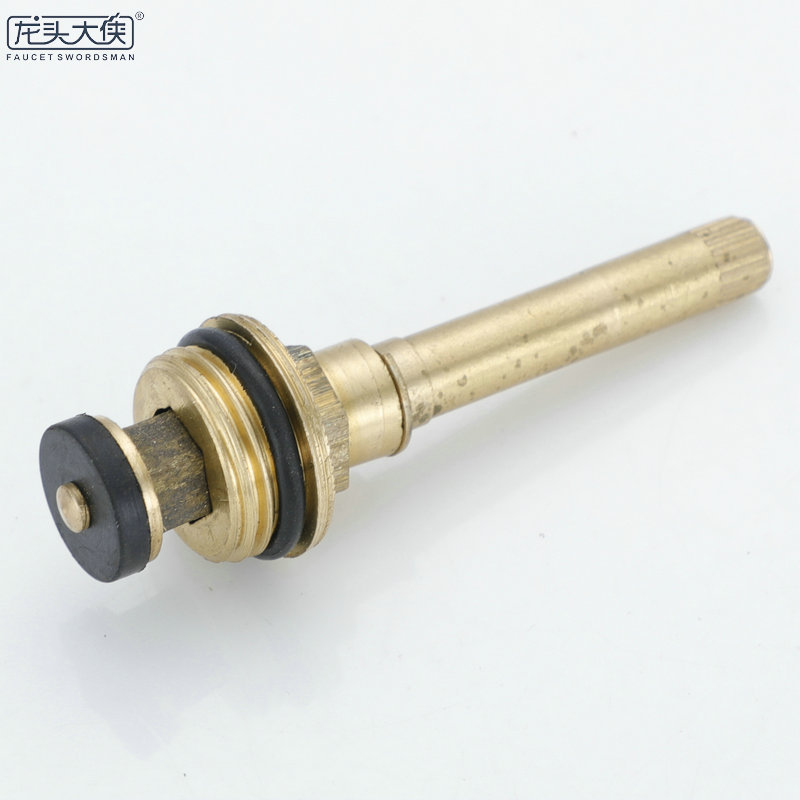 4-inch concealed valve core, 6-inch faucet ceramic plate valve core, stop valve core, copper extended valve core, faucet accessories Specification drawing