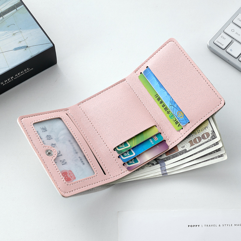 New cute cartoon creative card case, small and portable, large capacity, multi-slot anti-demagnetization student card case wholesale for women Specification drawing