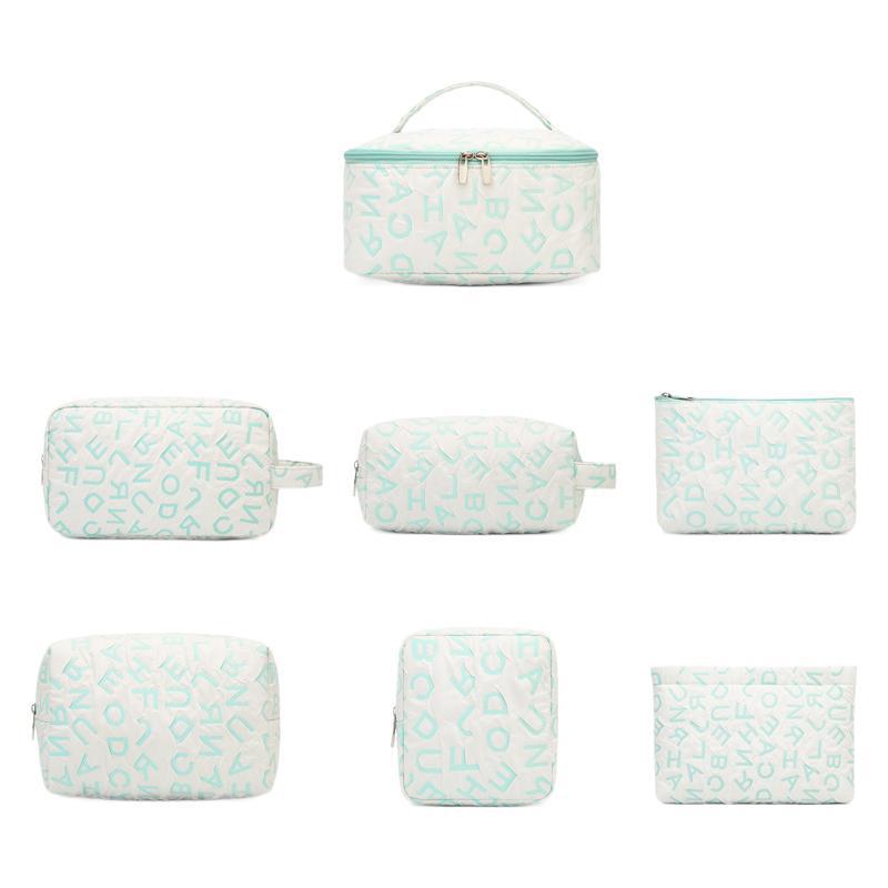 2025 Cross-border New makeup bag, high appearance level, large capacity, fashionable travel toiletry bag, ins cosmetics storage bag Item Picture