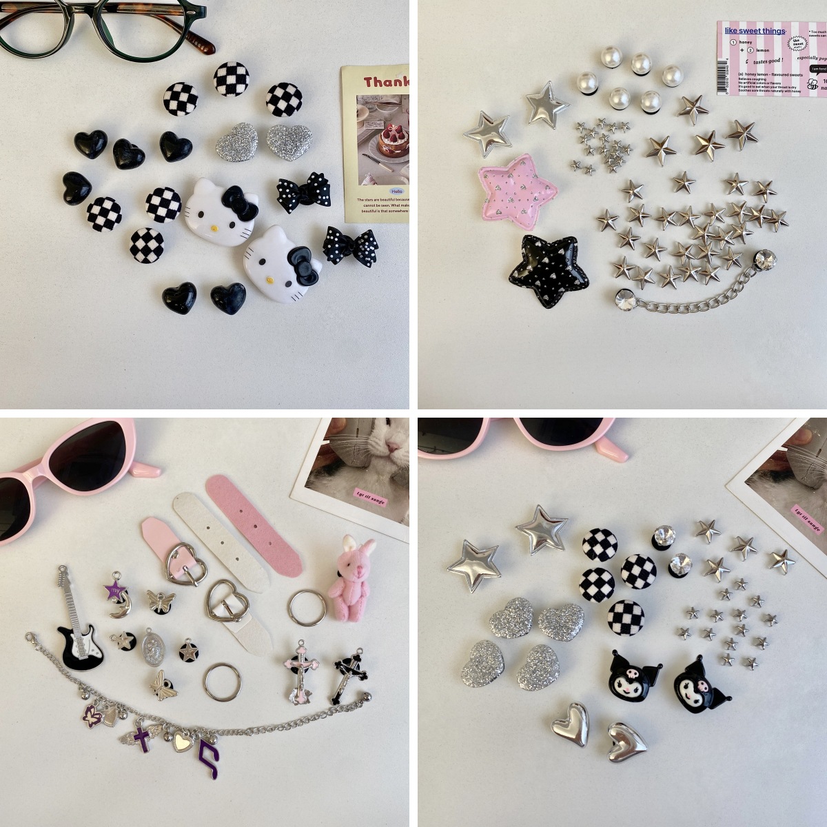 Summer versatile Crocs accessories: DIY shoe buckles, cartoon three-dimensional high-end look, detachable slipper decorative clips full figure