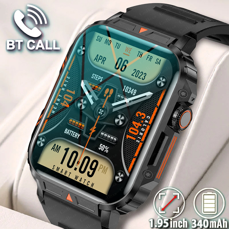 The new outdoor three-proof L81 smartwatch features Bluetooth calls, heart rate, blood pressure, sleep, health monitoring, and step counting during exercise full figure
