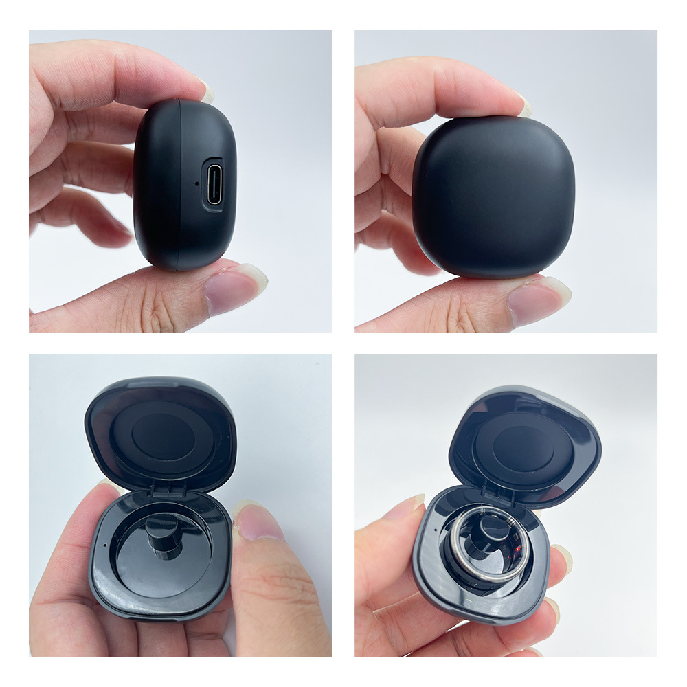 Cross-border bestseller mini smart ring charging case, magnetic charging, factory direct sales, universal model with built-in battery on the market Application Scenario