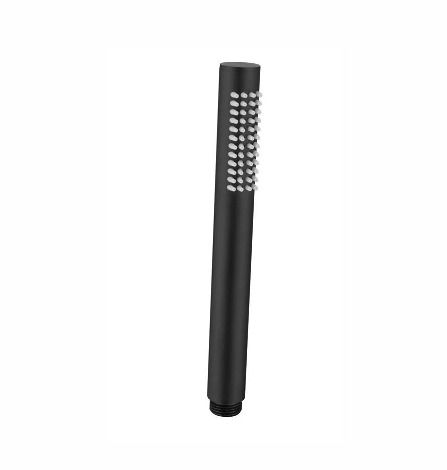 Kaiping Youjia Sanitary Ware Silver hand-spray electroplated single-function rain Shower Copper Cylindrical hand-held Shower Head 8167 details Picture