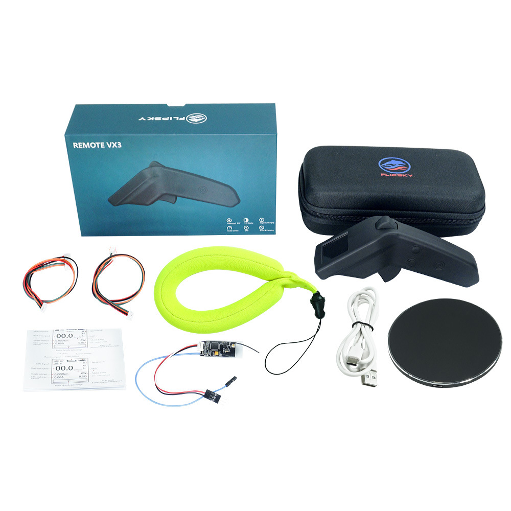 VX3 Wireless fully waterproof electric skateboard, surfboard remote control, outdoor underwater GPS function display remote control Item Picture