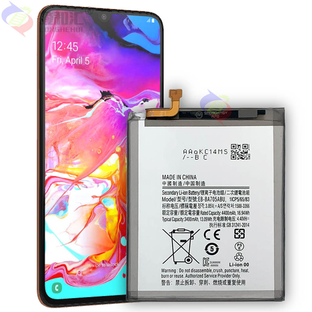 The EB-BA705ABU factory wholesale and export of the built-in rechargeable battery for the brand-new Samsung A70/A70S mobile phones Application Scenario