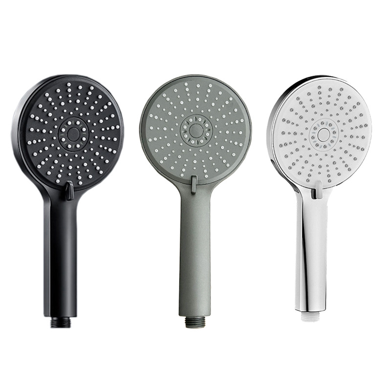 Pressurized showerhead handheld set, five-speed adjustment, large panel showerhead, shower head, rain shower, four-speed showerhead spray Item Picture