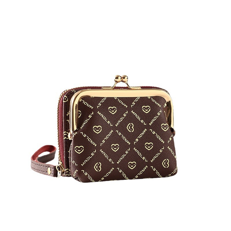 Card case, lady's wallet, ID card, retro coin purse, multiple slots, high appearance level, ID card case, wallet source factory Item Picture
