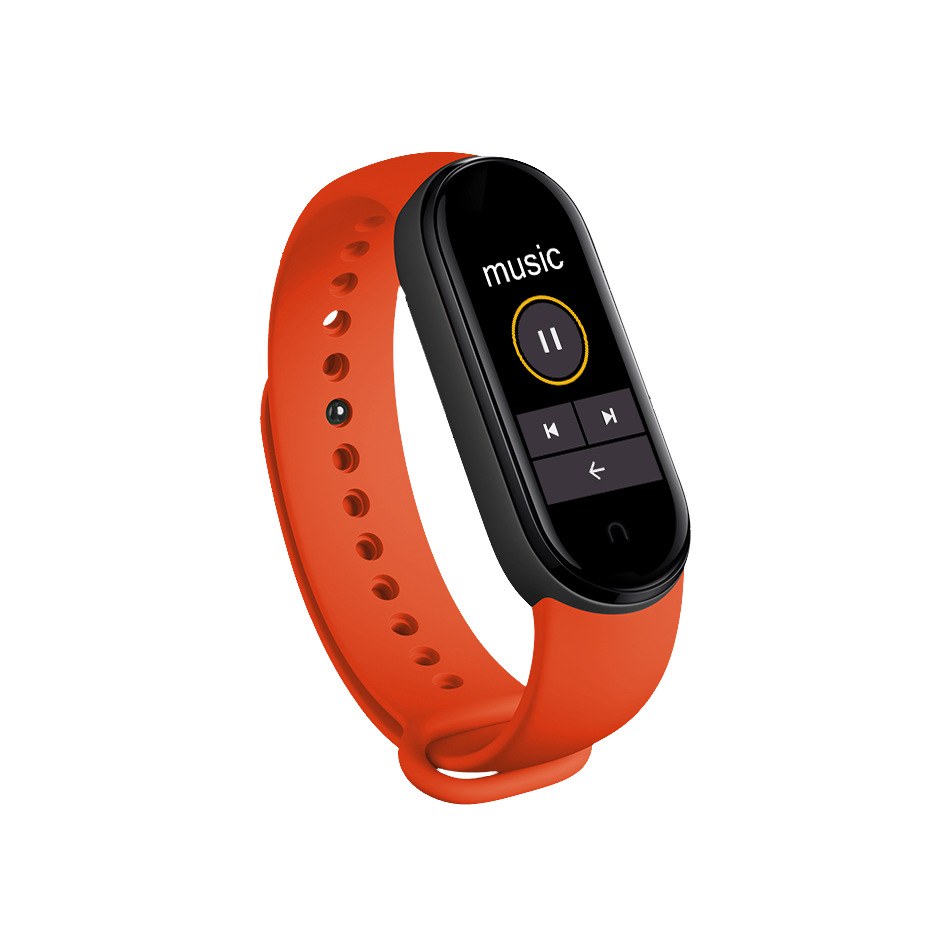 M6 Foreign Trade Cross-border new Product Smart Sports Wristband, blood pressure, sleep health Monitoring, sports step Counting Watch Wristband Specification drawing