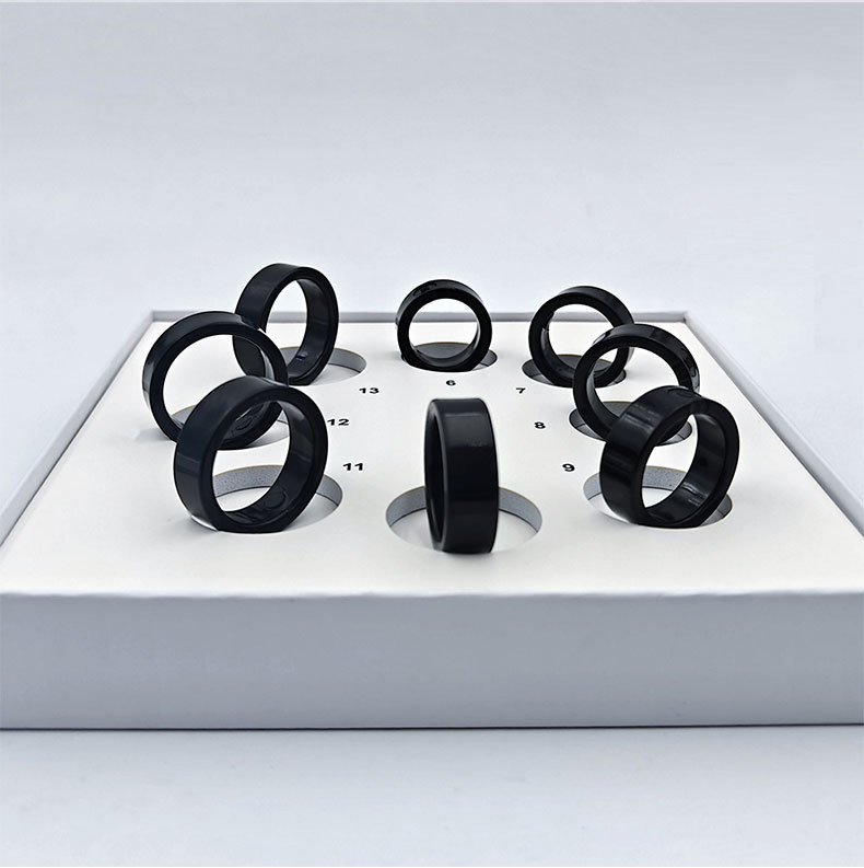 New cross-border bestseller smart ring measures finger size, factory direct sales, precise finger mold box suitable for both men and women Application Scenario