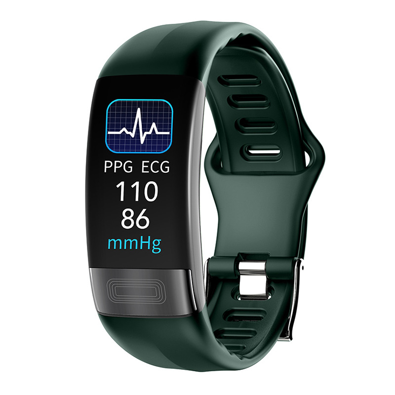 Cross-border P11PLUS smart bracelet, electrocardiogram, body temperature, heart rate, blood oxygen, exercise step count, smart sports watch distribution Specification drawing