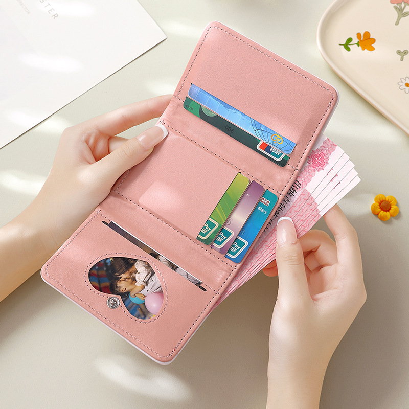 30% off Ellen style wallet for ladies and girls, high appearance level, cute small coin wallet, card case, short wallet in wholesale Application Scenario