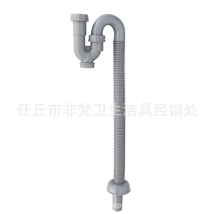 U-shaped drainpipe, anti-odor washbasin, washbasin, S-bend drainage pipe set, washbasin, hand basin, reverse water bend, anti-odor drainpipe Application Scenario