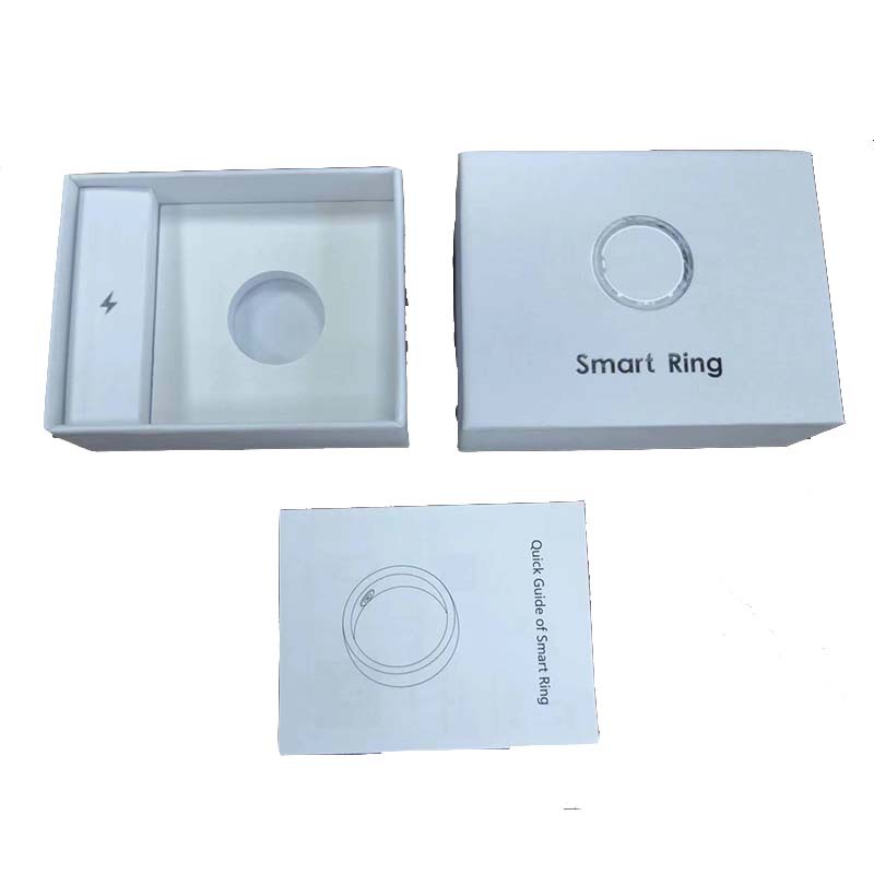 R series /RS series smart ring accessories, finger mold charging case, USB cable, charging cable, packaging box, smart ring Application Scenario
