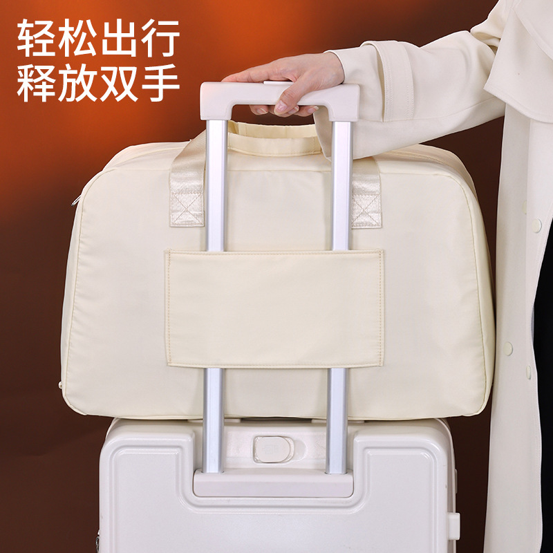 Portable travel bag for women, short distance, lightweight and large-capacity luggage bag, maternity bag, travel storage, fitness registration luggage bag Application Scenario