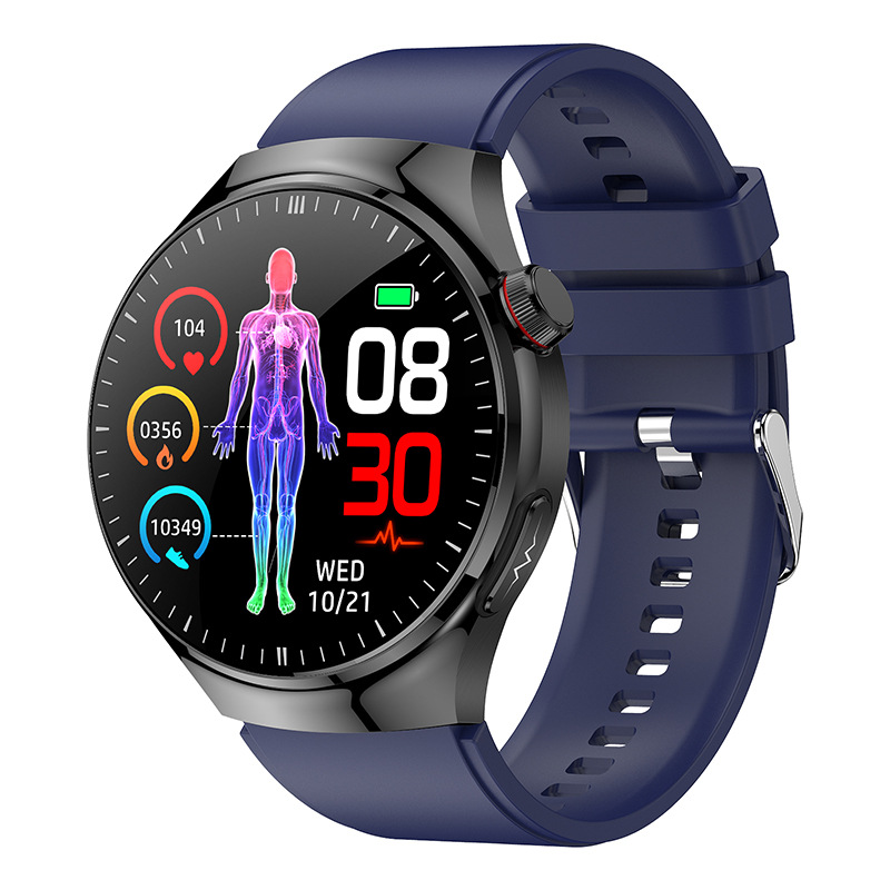 The new cross-border TK26 smartwatch features Bluetooth call, micro-health check, electrocardiogram, body fat and blood sugar detection, and multi-fitness wristband Item Picture