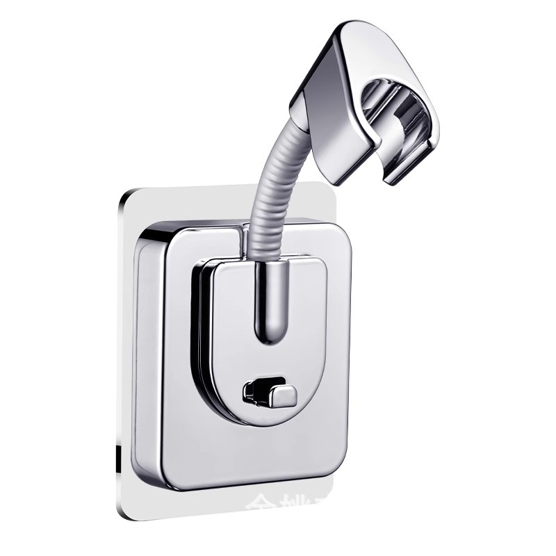 Shower head stand, no need for drilling, bathroom shower head, water pipe fittings, fixator, bathroom heater, universal flower drying base, suction cup Item Picture