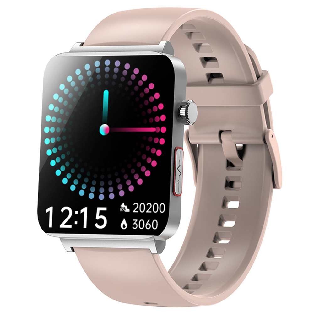 The KS03Pro smartwatch features blood sugar, body temperature, ECG+PPG, electrocardiogram, blood pressure, blood oxygen, heart rate, health, communication, and more exercise Application Scenario