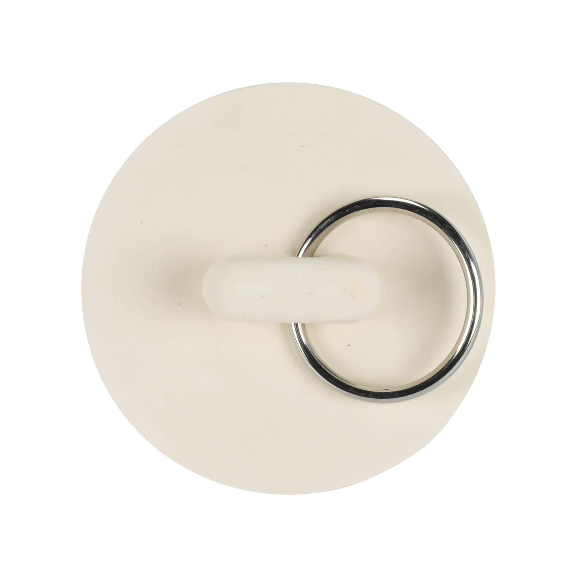 Best-selling white rubber washbasin, bathtub plug, sink plug, drain pipe plug, sink plug and water stopper details Picture