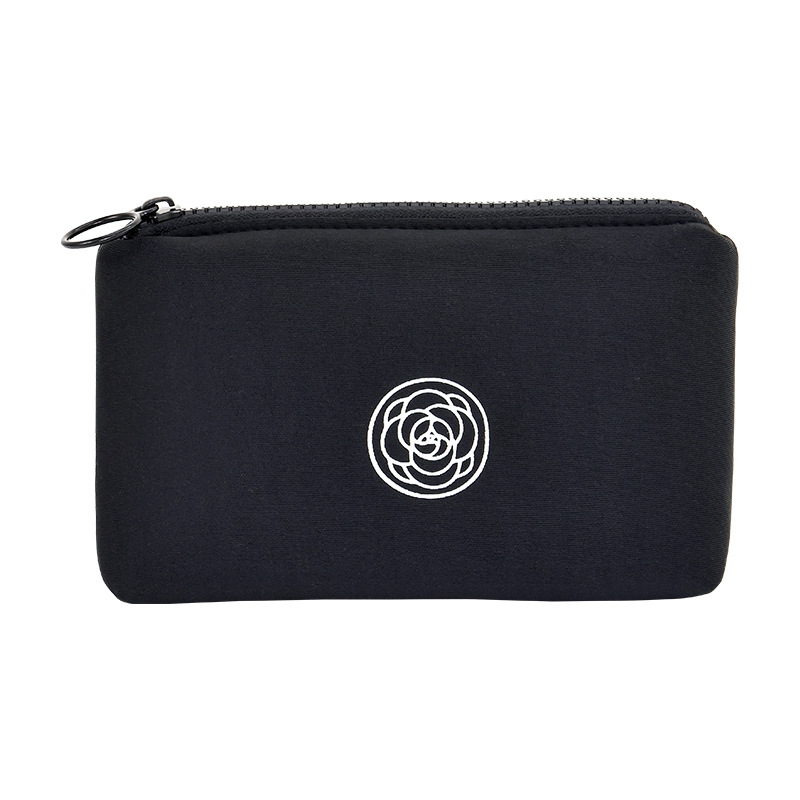 Camellia glasses bag, a new high-end portable small-sized glasses, watch, key, hand-held travel storage bag Item Picture