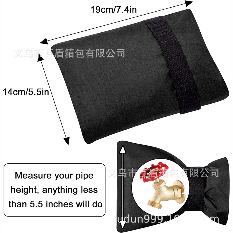 Winter faucet heat insulation cover, hose sock cover, outdoor winter faucet cover heat insulation and anti-freezing protection hose ring details Picture