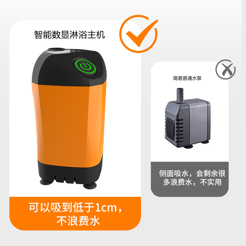 Outdoor bathing wonder: Simple electric shower for wild construction sites, dormitories, portable shower head for rural households details Picture
