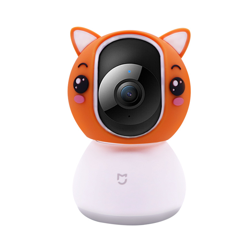 Suitable for Xiaomi Mi Home Smart Camera 2k protective case, 1080p gimbal version, 360-degree panoramic cartoon dust-proof details Picture