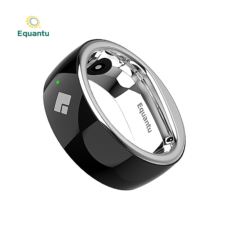 equantu's new smart counting ring alarm clock with a ceramic zinc alloy plastic ring counter Specification drawing