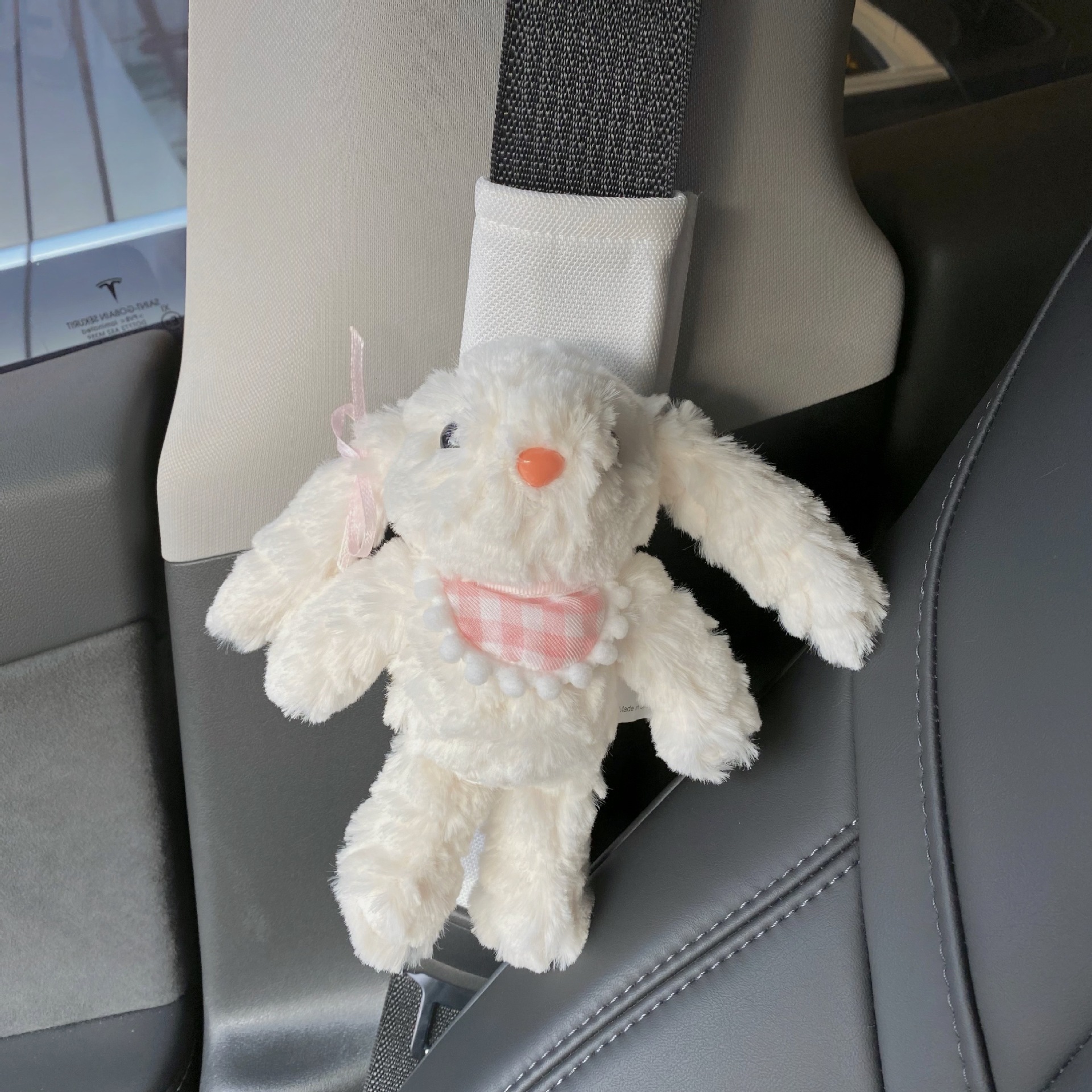 Chuiertu car seat belt shoulder guard, high-end feel, anti-strangling neck, children's safety belt, children's doll, new car gift Item Picture