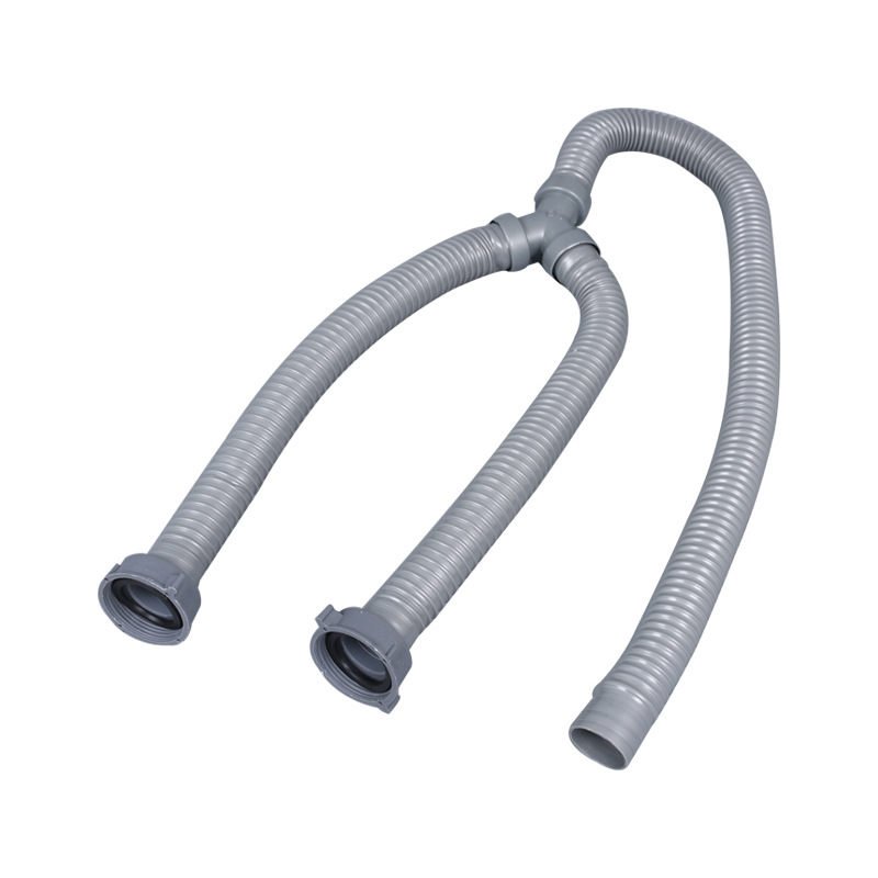 Kitchen sink, 3-fork pipe, washbasin, mop sink, single-slot drain pipe, 3-fork pipe with buckle, sink, drain pipe Item Picture