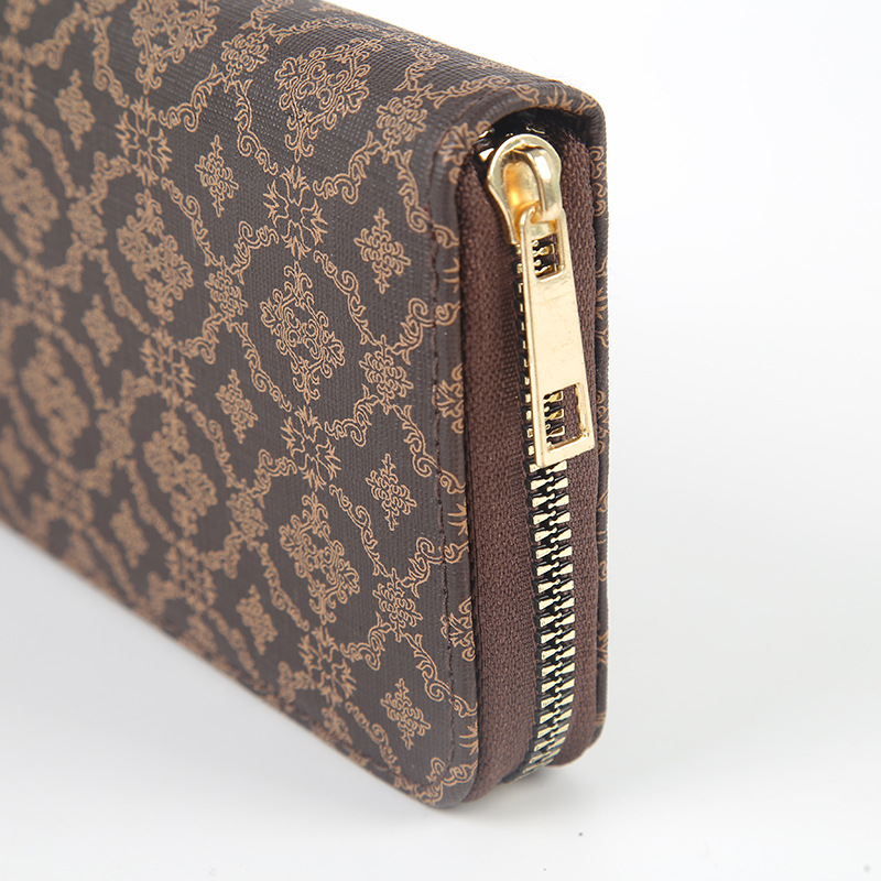 New business fashion multi-functional clutch bag, universal clutch bag, big brand style, long zipper wallet wholesale details Picture