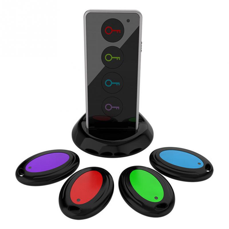 In-stock wireless key finder for four people, home anti-loss mobile phone finder for four people, 1 person carrying 4 full figure