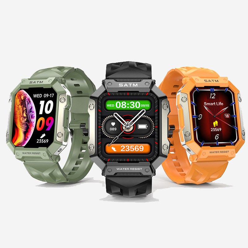 Huaqiangbei Cross-border New smartwatch heart rate detection sleep multi-functional sports Bluetooth call bracelet Item Picture
