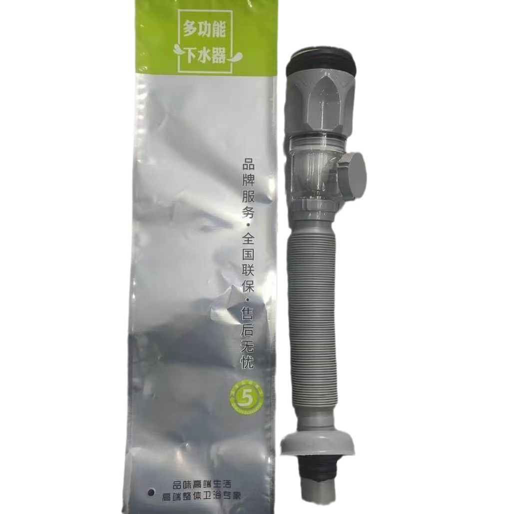 The manufacturer supplies universal horizontal and vertical drainage for washbasins and washbasins Item Picture