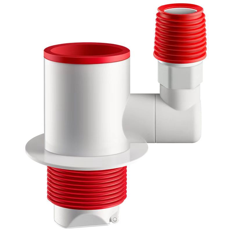 Three-way drain manifold for washing machine, washbasin, sink, drain pipe, three-head drain pipe, anti-odor joint for sewer Item Picture