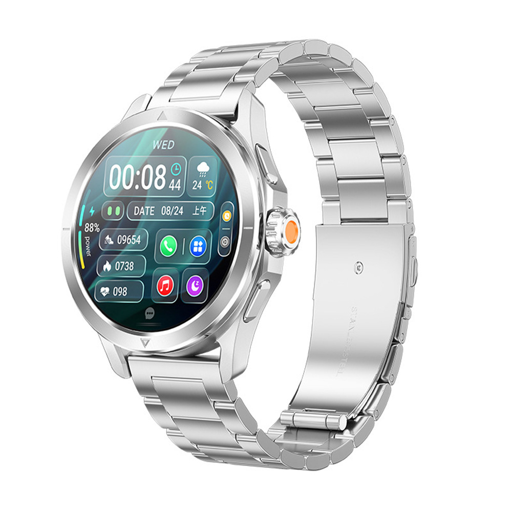 The new S4ultra smartwatch from Huaqiangbei features Bluetooth calls, heart rate, blood oxygen, blood pressure, compass, and payment messages Item Picture