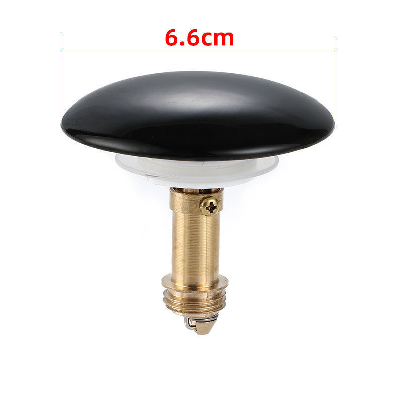 All-copper drain spring cover accessories, spring replacement core set, upper and lower push-down cover, large cover, small cover details Picture